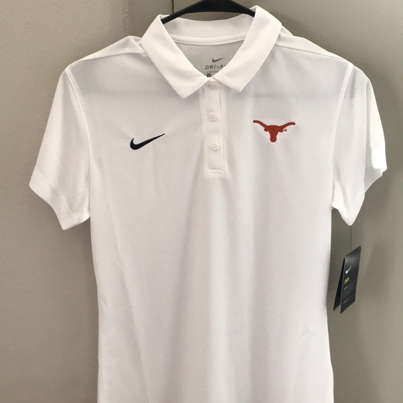 University of Texas Women’s White Nike Dri-Fit - Picture 1 of 1